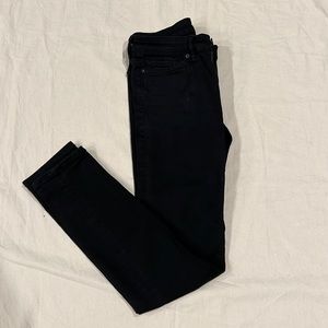All Saints Mast Black Skinny Jeans Women SZ 27